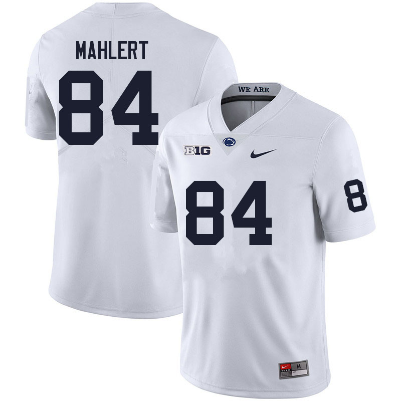 Men #84 Jan Mahlert Penn State Nittany Lions College Football Jerseys Sale-White - Click Image to Close